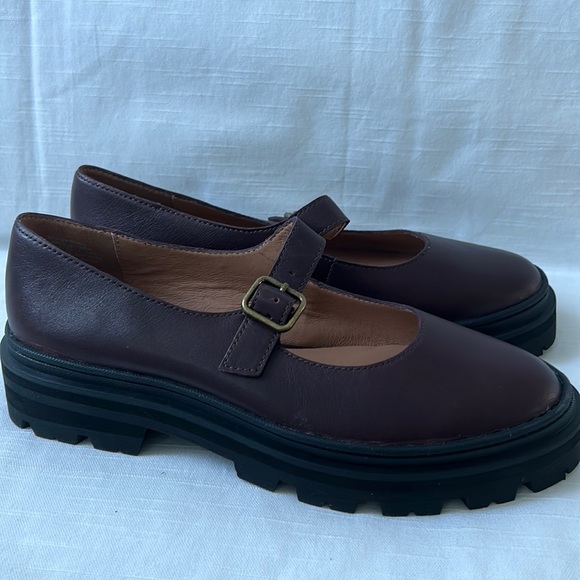 Madewell The Freya Platform Lugsole Mary Jane NG680 - Picture 2 of 6